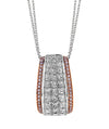 Simon G. - 18K Gold Two-Tone Diamond Pendant