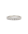 14K White Gold Lab Diamond Anniversary Band