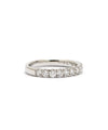 14K White Gold Lab Diamond Anniversary Band