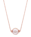 Honora 14K Rose Gold Ming Pearl Necklace