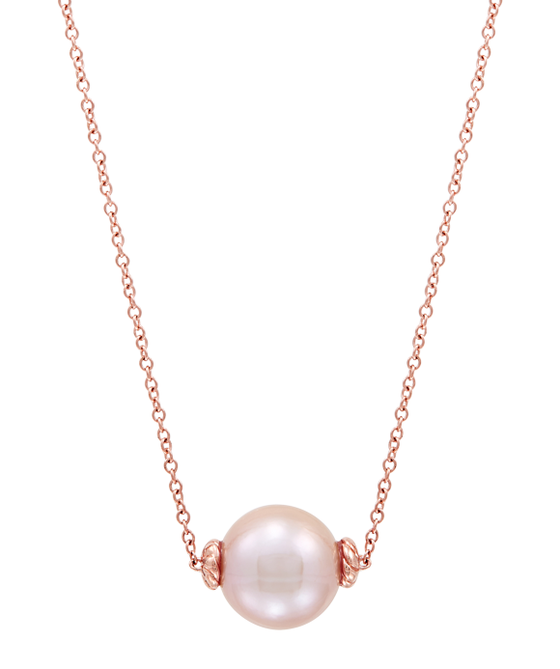 Honora 14K Rose Gold Ming Pearl Necklace