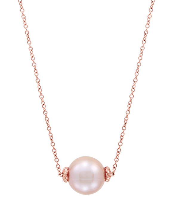 Honora 14K Rose Gold Ming Pearl Necklace
