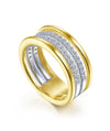 14K White-Yellow Gold Diamond Ring
