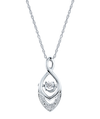 Ostbye - Sterling Silver Diamond Necklace