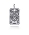 Sterling Silver Dog Tag Pendant